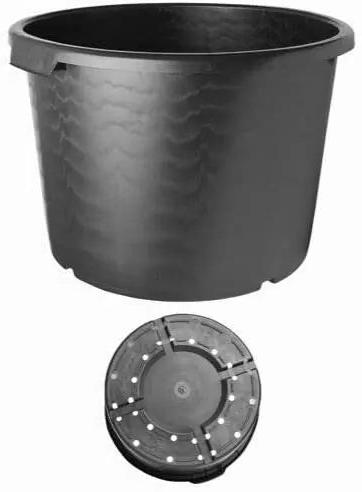 Pasquini & Bini Heavy Duty Squat Container VR Pot 48lt